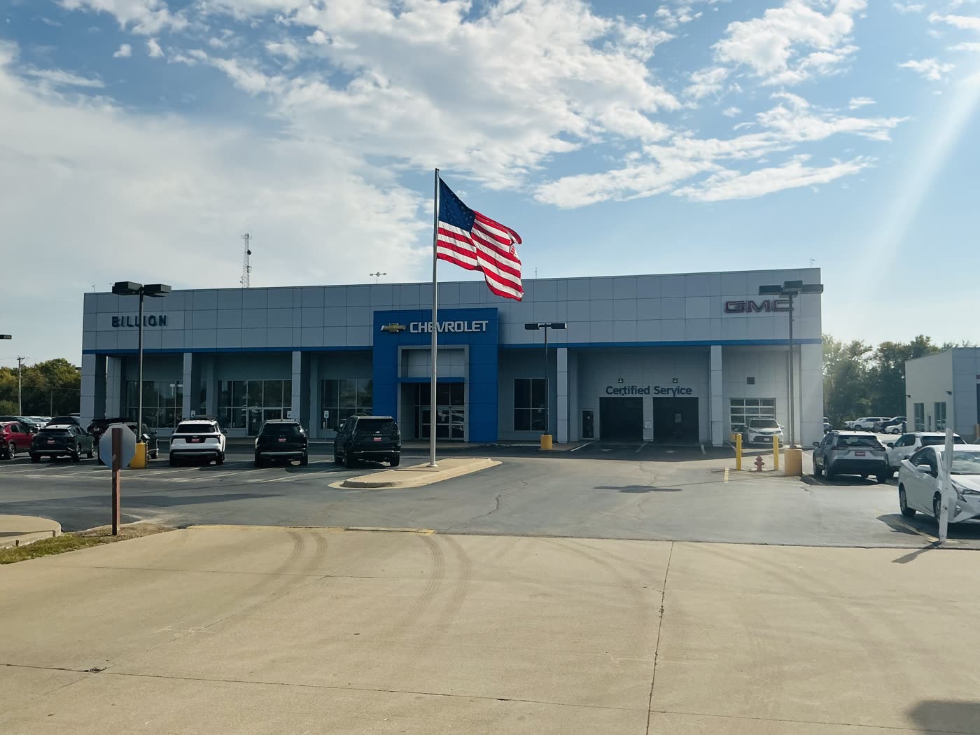 Billion Chevrolet GMC dealership exterior